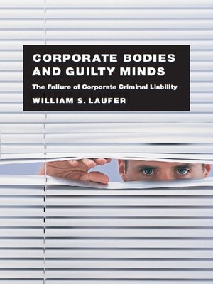 cover image of Corporate Bodies and Guilty Minds